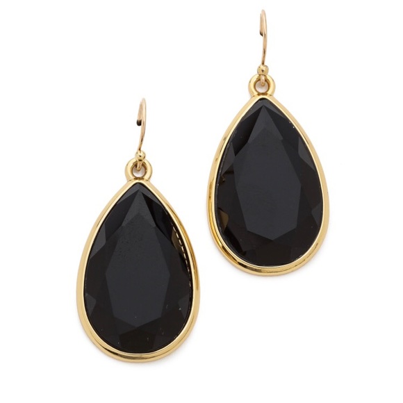 kate spade Jewelry - Discontinued Kate Spade Black Day Tripper Earrings
